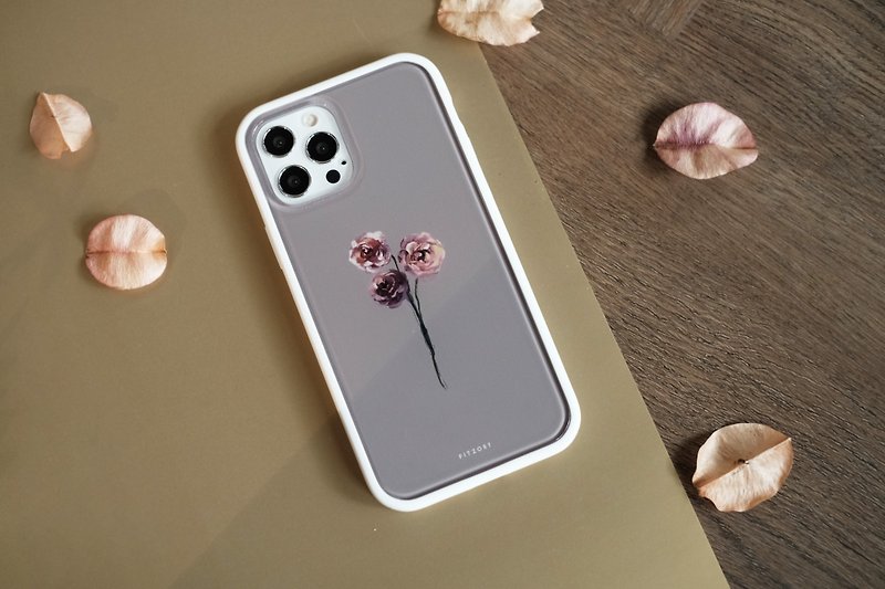 【FITZORY】花藝師 陸蓮款 | iPhone殼 - 手機殼/手機套 - 塑膠 灰色