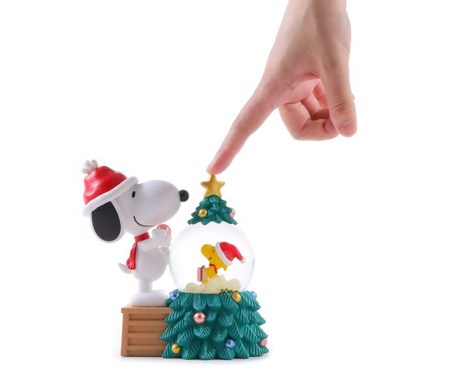 スヌーピー ブライトクリスマス(カラー) クリスタルボール