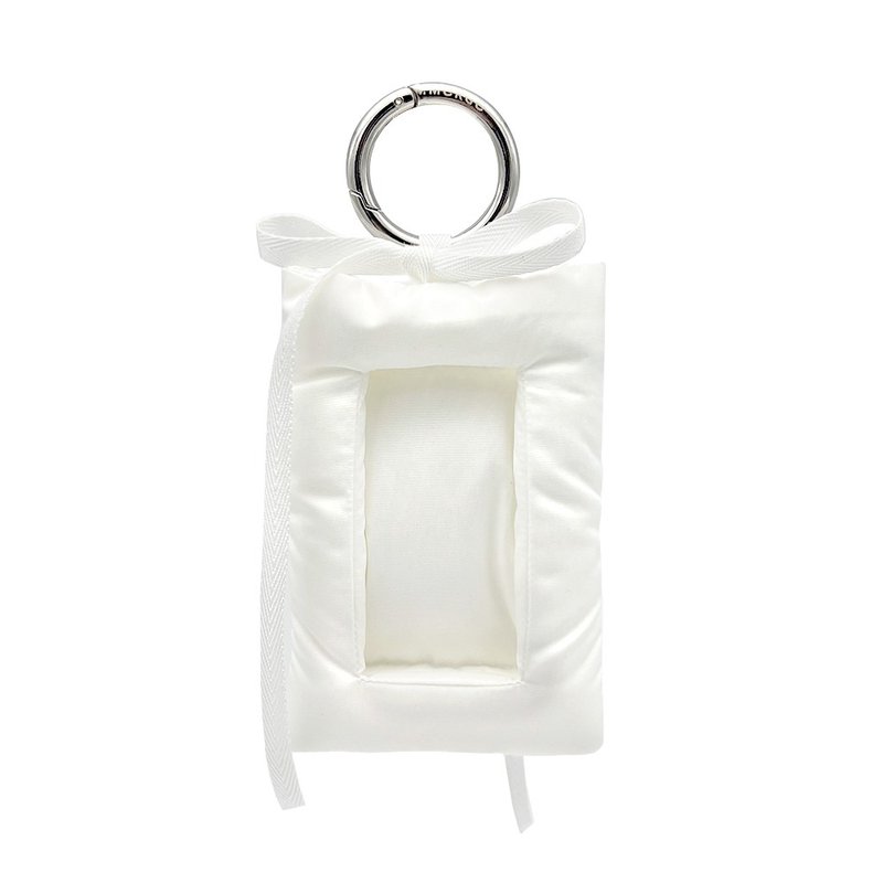 Moment keyring - White - ที่ห้อยกุญแจ - เส้นใยสังเคราะห์ ขาว