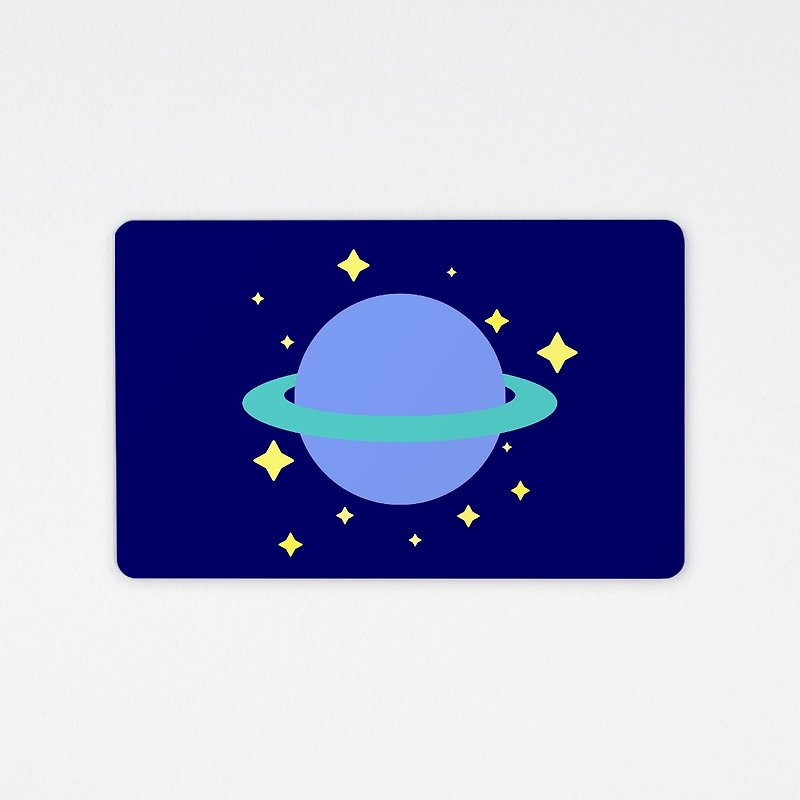 Planet planet | Easy Card (non-card attached) - Other - Other Materials Blue