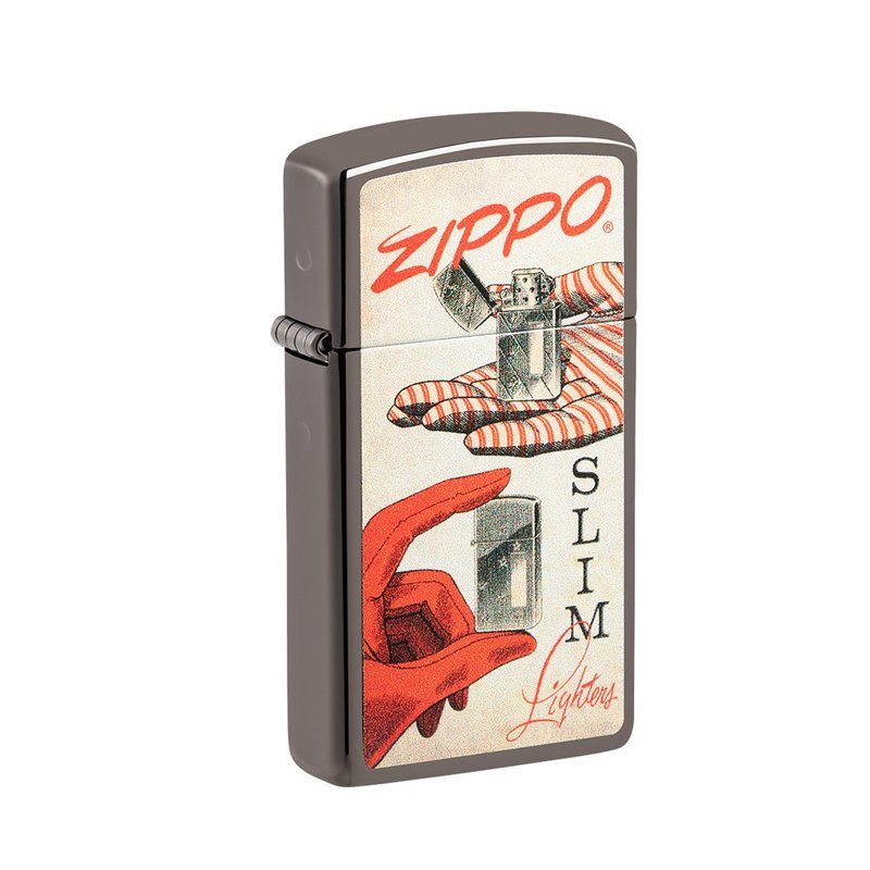 [ZIPPO Official Flagship Store] Retro Poster (Narrow Version) Windproof