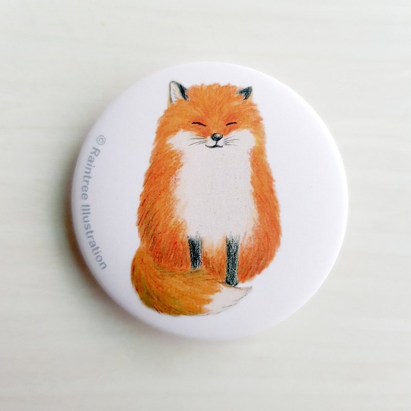 Windward Fox Magnet Badge/Pin - Magnets - Other Metals 