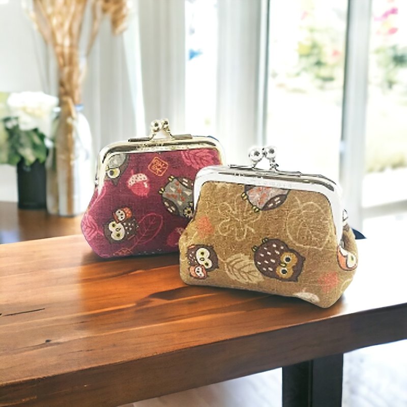Alamain Fortune Clasp Frame Purse_Small Size_Cute Animal & Insect - Coin Purses - Cotton & Hemp 