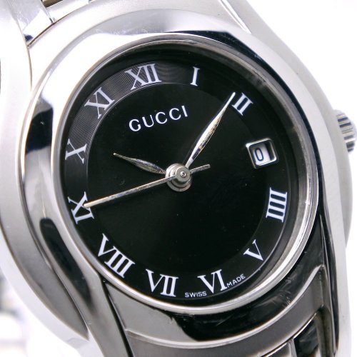 GUCCI 　グッチ　腕時計 　5500Ｌ GUCCI グッチ 5500L ラウンドフェイス 腕時計 ステンレス