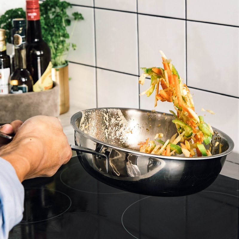 瑞典主廚秘密  炒鍋 不鏽鋼 3L/25.5 - 鍋子/烤盤 - 不鏽鋼 