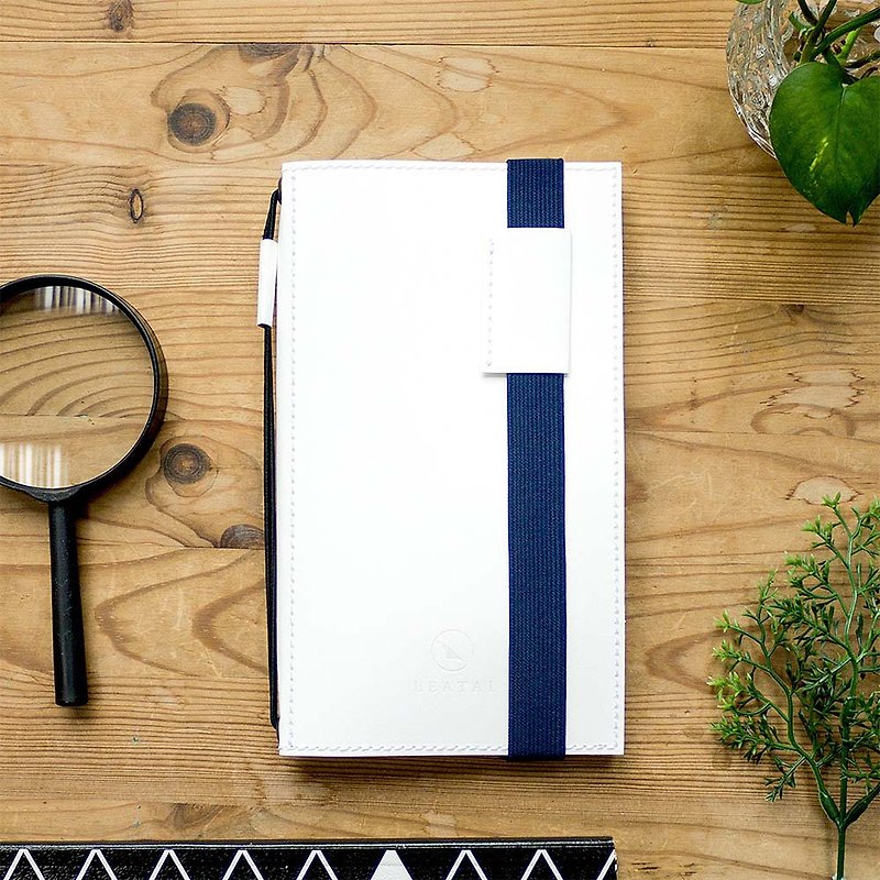 Walking Notebook。Ultra Slim (Weekly Planner Combo) - White - สมุดบันทึก/สมุดปฏิทิน - กระดาษ ขาว