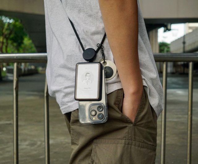 首掛けストラップ二刀流 スマホストラップ × IDカード Zenlet 首掛けストラップ二刀流 | スマホストラップ × IDカード