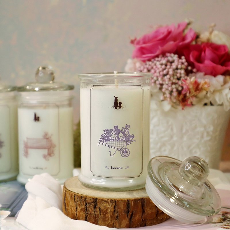 Fragrance Candle Series-Love Fragrance Two Steps-Love is Coming - Candles & Candle Holders - Wax 