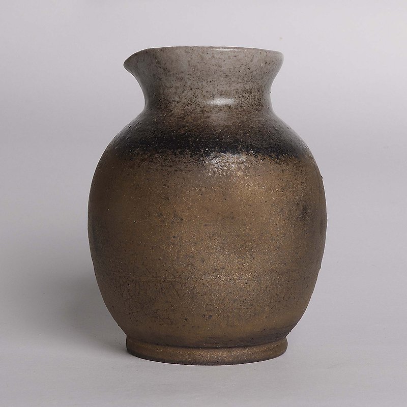 Ming bud kiln l Japanese-style bronze gilt glaze liqueur jug - Bar Glasses & Drinkware - Pottery Gold