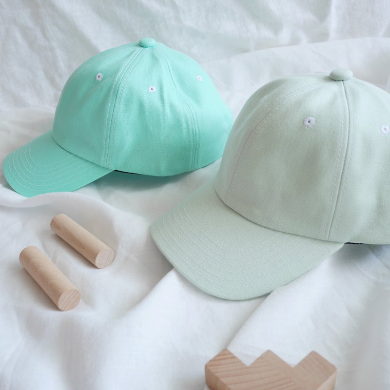 Candy color Ball Cap light grass green - Hats & Caps - Cotton & Hemp Green