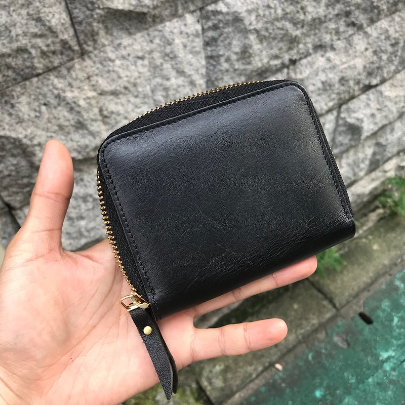Sienna leather organ wallet - Wallets - Genuine Leather Purple