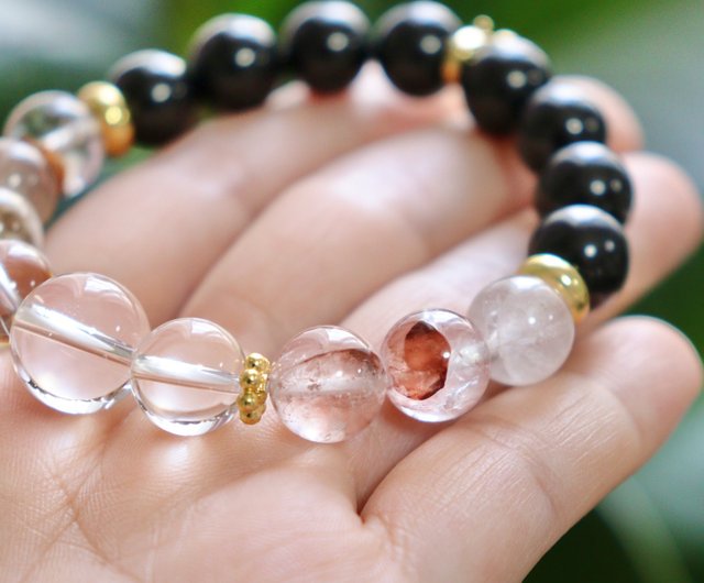 ピンクアイリス ヒマラヤ水晶】マニカランの神秘的な輝き 天然石