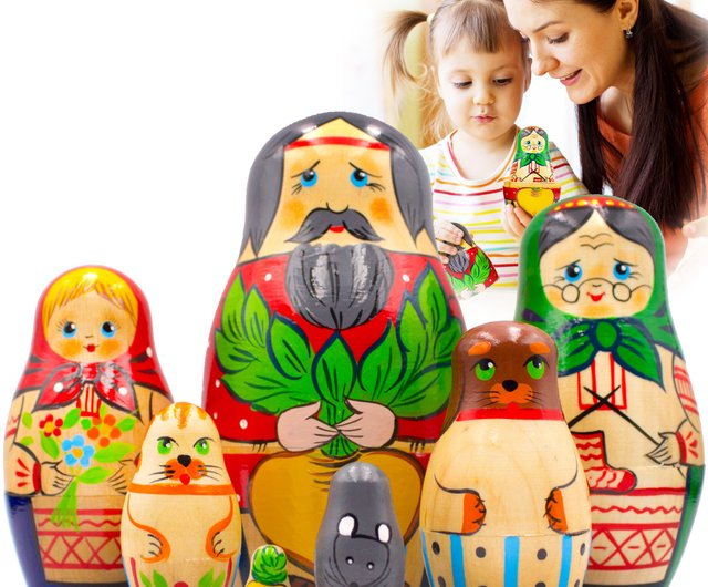 Character nesting dolls online