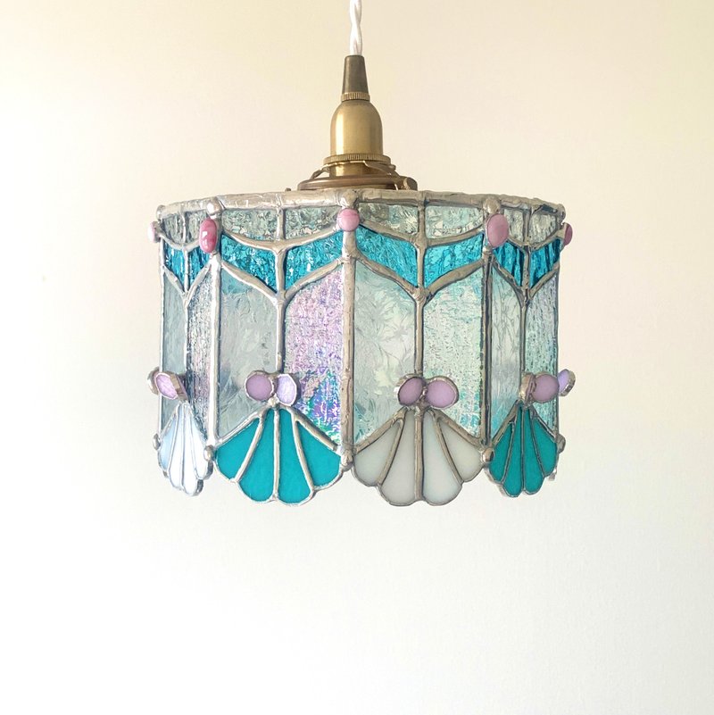 Resale: Jewel Night Pavilion Princess Shells - Lighting - Glass Blue