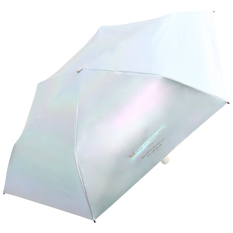 Airlight  霓彩流光 220g 黑膠 超輕量 自動開收傘 - 雨傘/雨衣 - 其他材質 白色