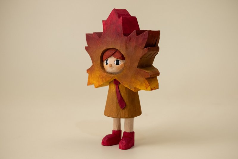 Uni Maple - 公仔/玩偶 - 木頭 咖啡色