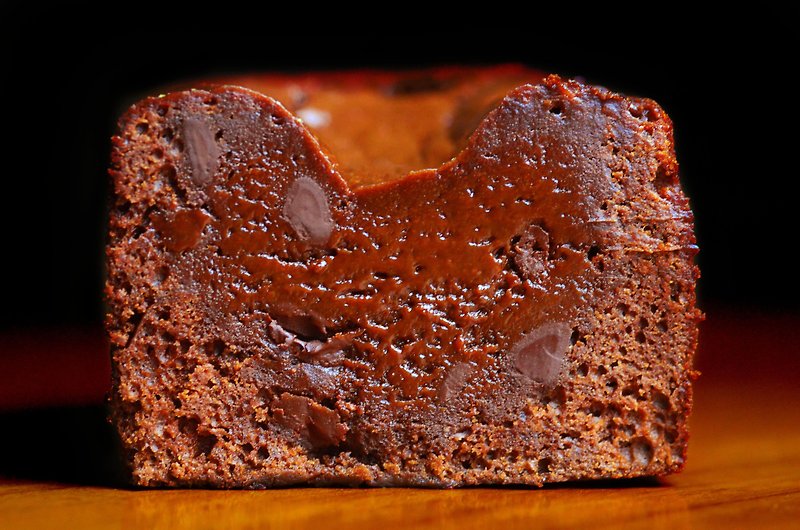 【桃德先生手工布朗尼專賣】招牌巧克力豆布朗尼 - 蛋糕/甜點 - 新鮮食材 咖啡色