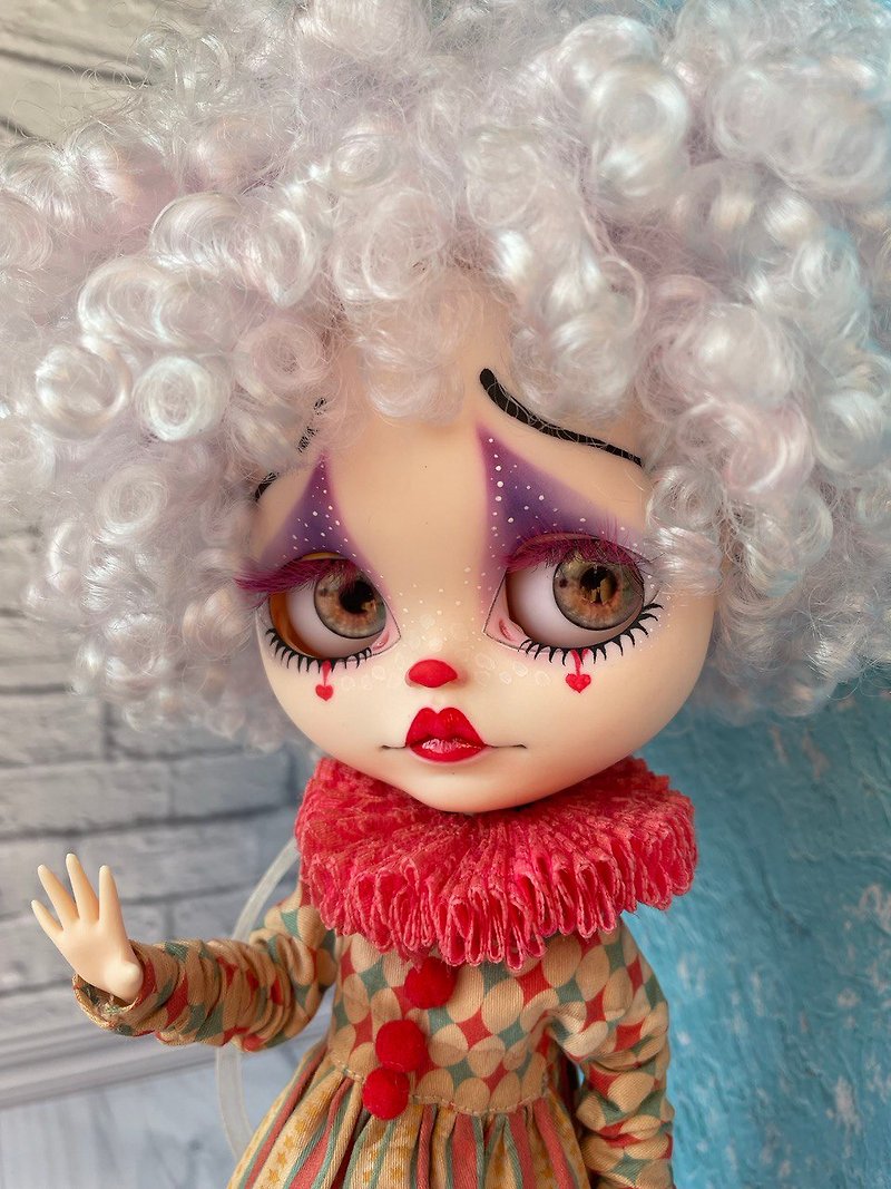 blythe clown doll - อื่นๆ - พลาสติก หลากหลายสี
