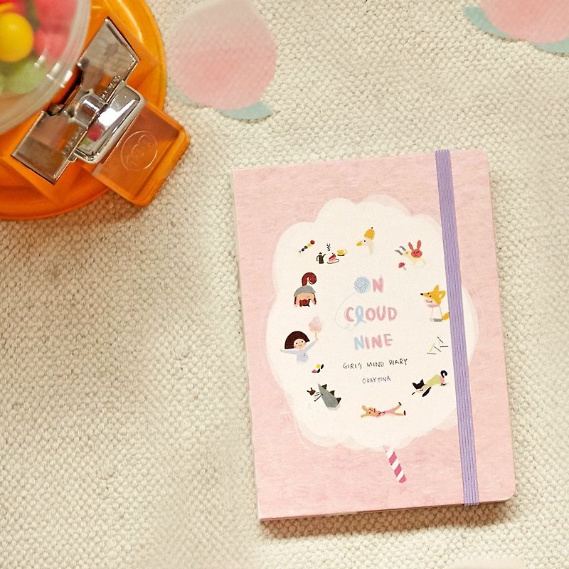 7321 Design-OkTina Perpetual Calendar V.9 (周志)-Pink Marshmallow, 7321-83914 - Notebooks & Journals - Paper Pink