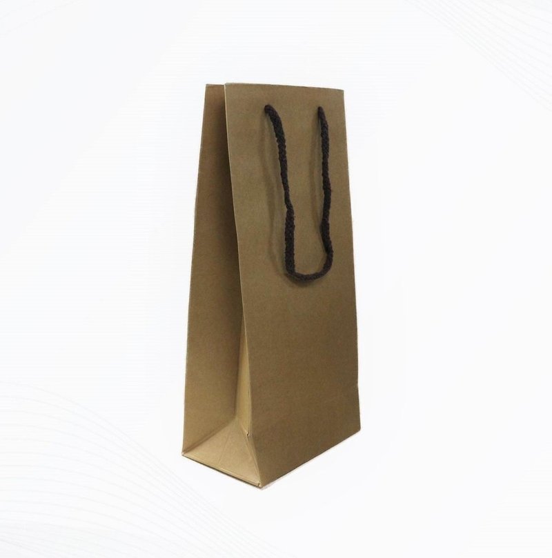 酒紙袋 10個廠價特惠裝 多用途包裝用品 SK-PAPER01 - 手提包/手提袋 - 紙 卡其色