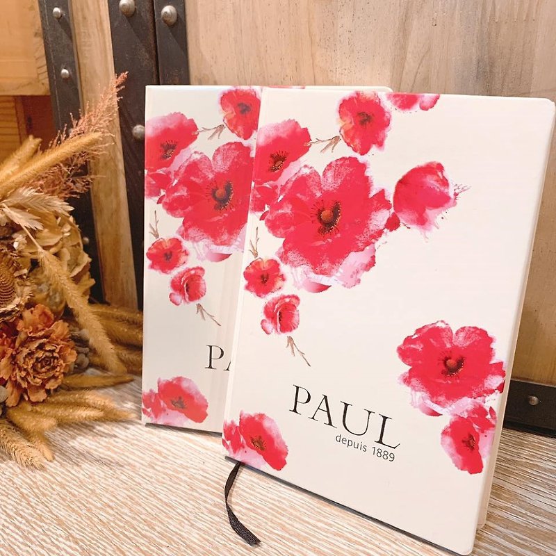 【PAUL】 亞維儂花園筆記本  (含運費) - 筆記簿/手帳 - 紙 粉紅色