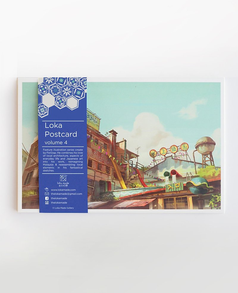 Fantascene Postcard Set By FeiGiap :Vol.4 (set of 8) - Cards & Postcards - Paper 