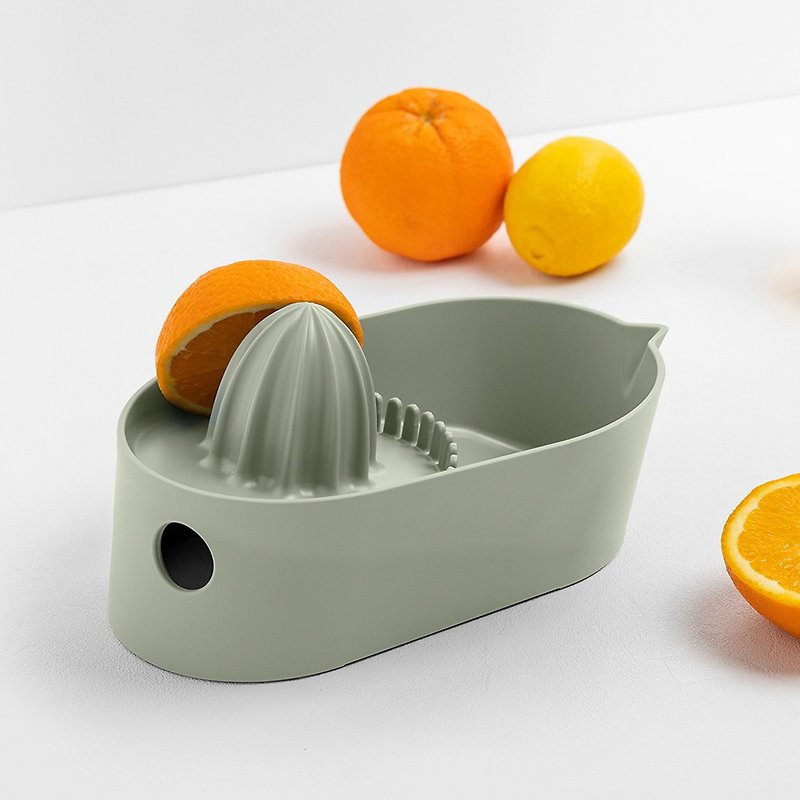 イタリア製 Blim Plus OBLO レモン/シトラス ジューサー - 複数色あり - 調理器具 - プラスチック グリーン