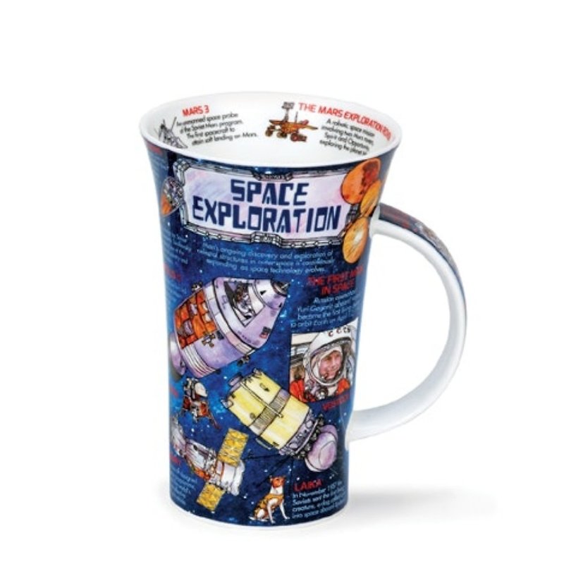 Space exploration mug - Mugs - Porcelain 
