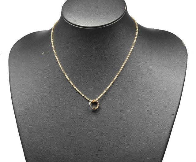 【国内発送★Cartier】トリニティ ネックレス 18K WG YG PG 日本直送】カルティエ CARTIER トリニティ ネックレス K18
