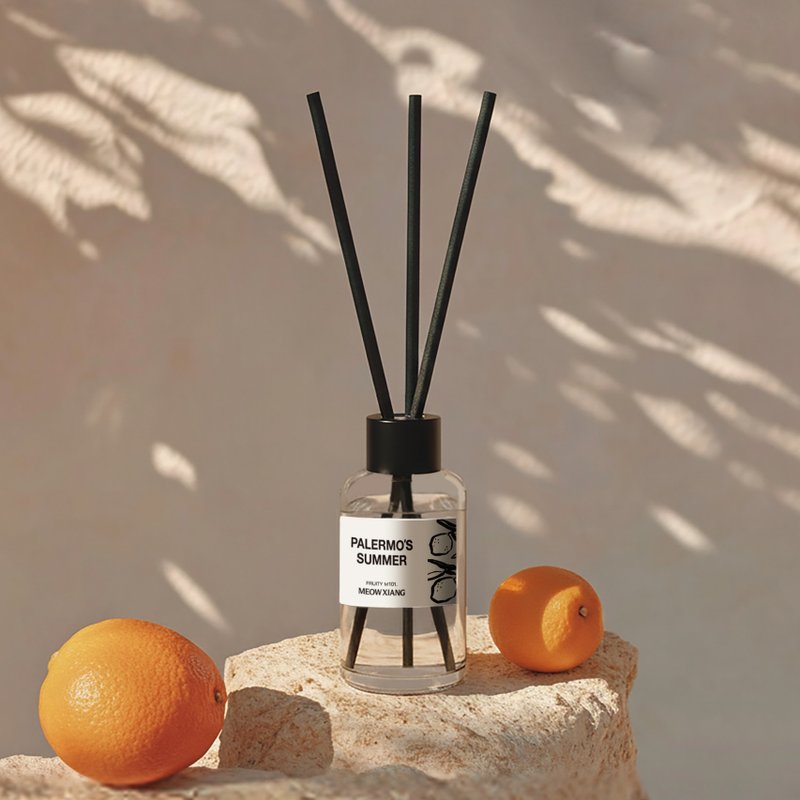 M101 パレルモ真夏シリーズ／キャンドル／リードディフューザー／スプレー - アロマ・線香 - ガラス 