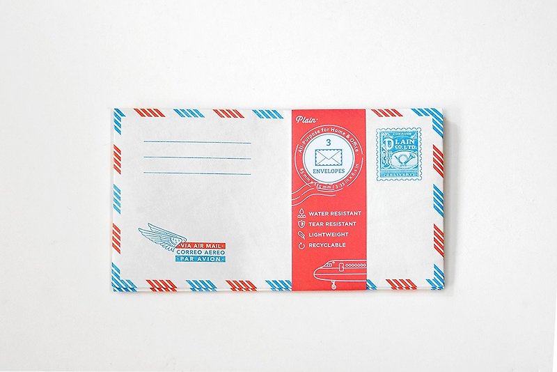 Waterproof envelope storage bag-three in - Envelopes & Letter Paper - Paper White