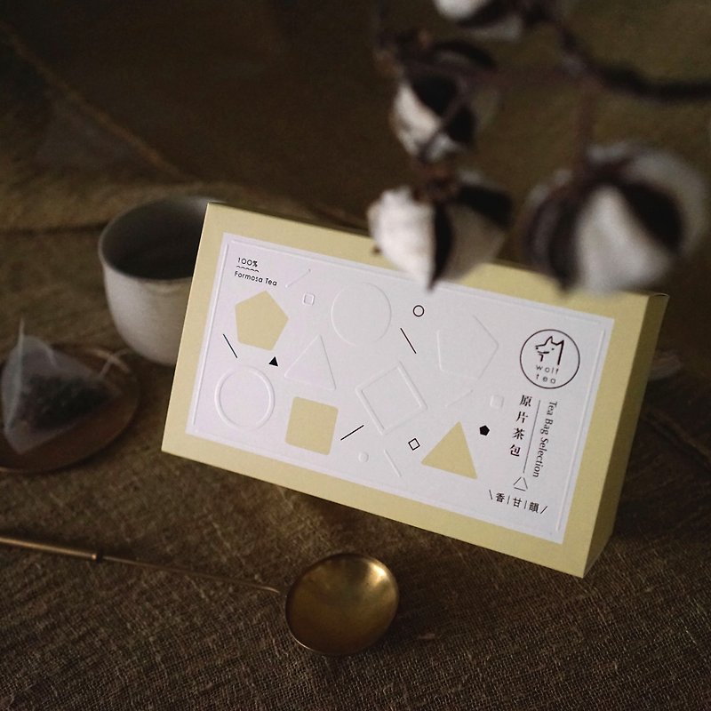 【琅茶】交換禮物 | 幾何茶時光 / 原片茶包禮盒 - 茶葉/茶包 - 新鮮食材 