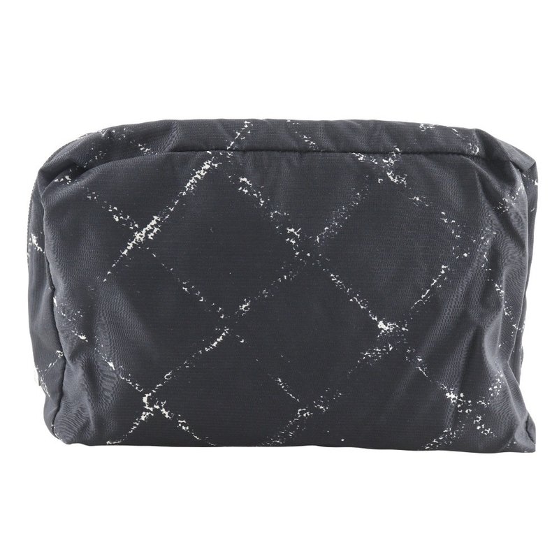 【日本直送】シャネル CHANEL ポーチ トラベルライン ナイロン 黒 ユニセックス【中古】 - 化妝包/收納袋 - 尼龍 黑色