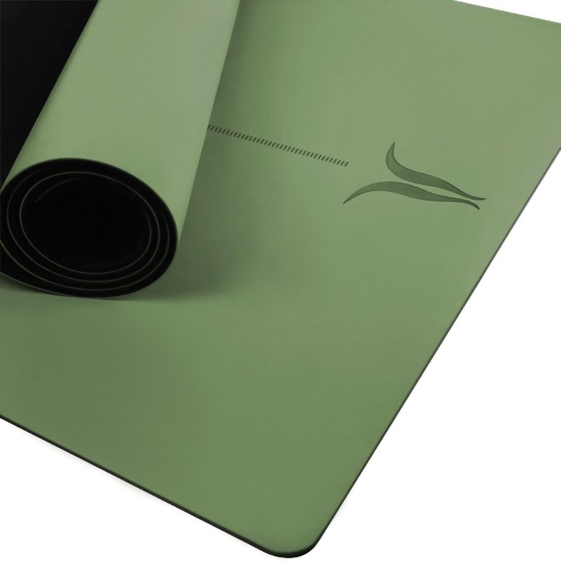 【NAMASTE】NAMASKARA+ 超細纖紋瑜珈墊 5mm - Sage Green - 瑜珈墊 - 其他材質 綠色