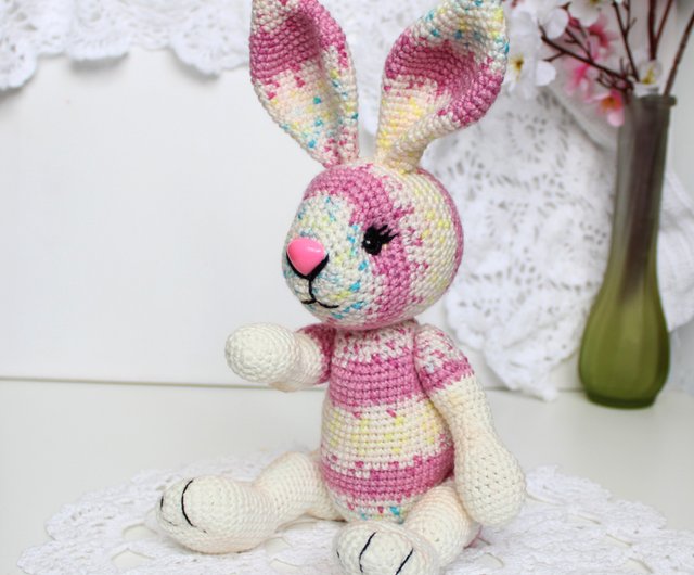 Pon.pon　ウサギさんあみぐるみ他 Pon.Pon様専用 モコモコ毛糸のウサギさんあみぐるみ他