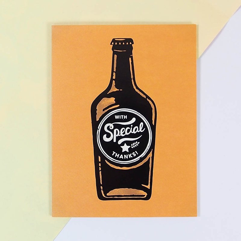 I toast to you thank you card [JP usual thank you card] - Cards & Postcards - Paper Orange