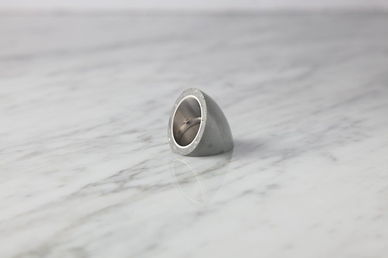 Hide Ring (Terrazzo/Original) - General Rings - Cement Gray