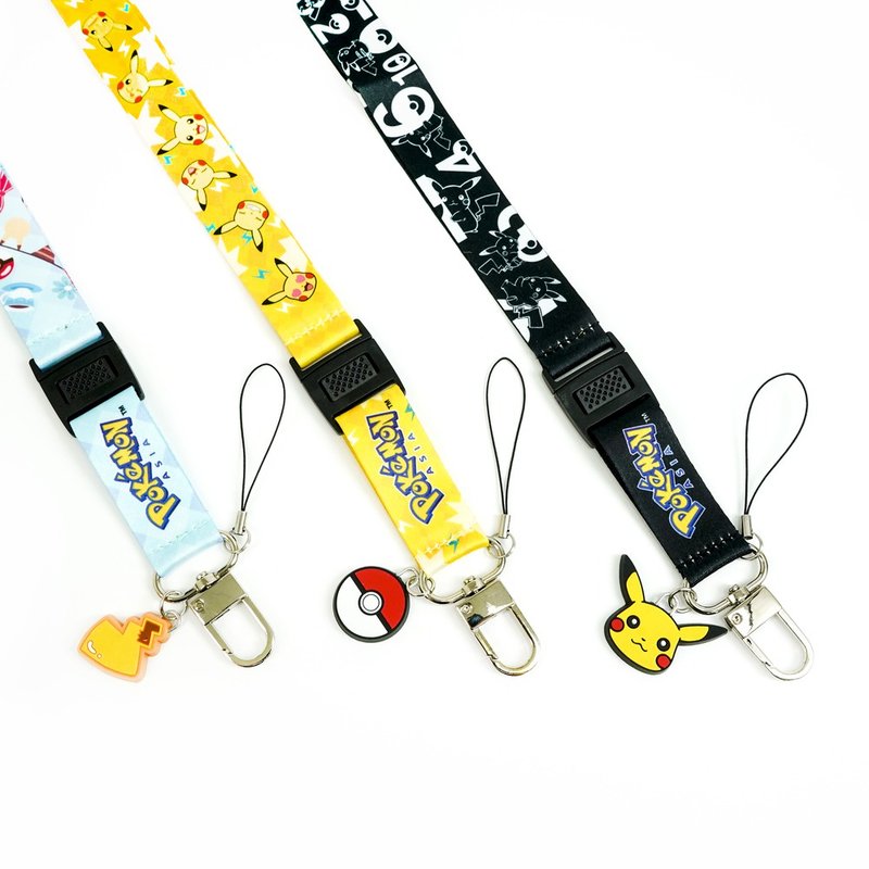 Pokémon Wide ID Band (Three Colors Optional) - เชือก/สายคล้อง - พลาสติก หลากหลายสี