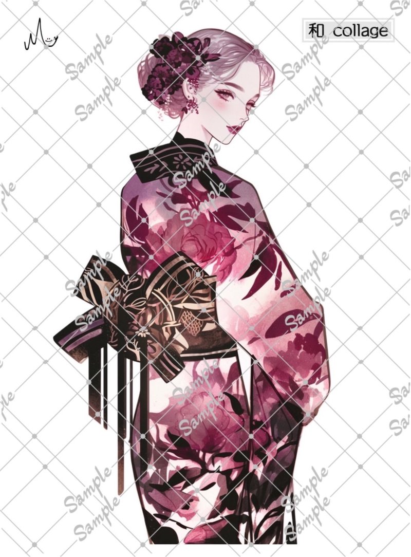 Original Character Sticker - Japanese Series - Limited Edition Until January 10th - สติกเกอร์ - กระดาษ 