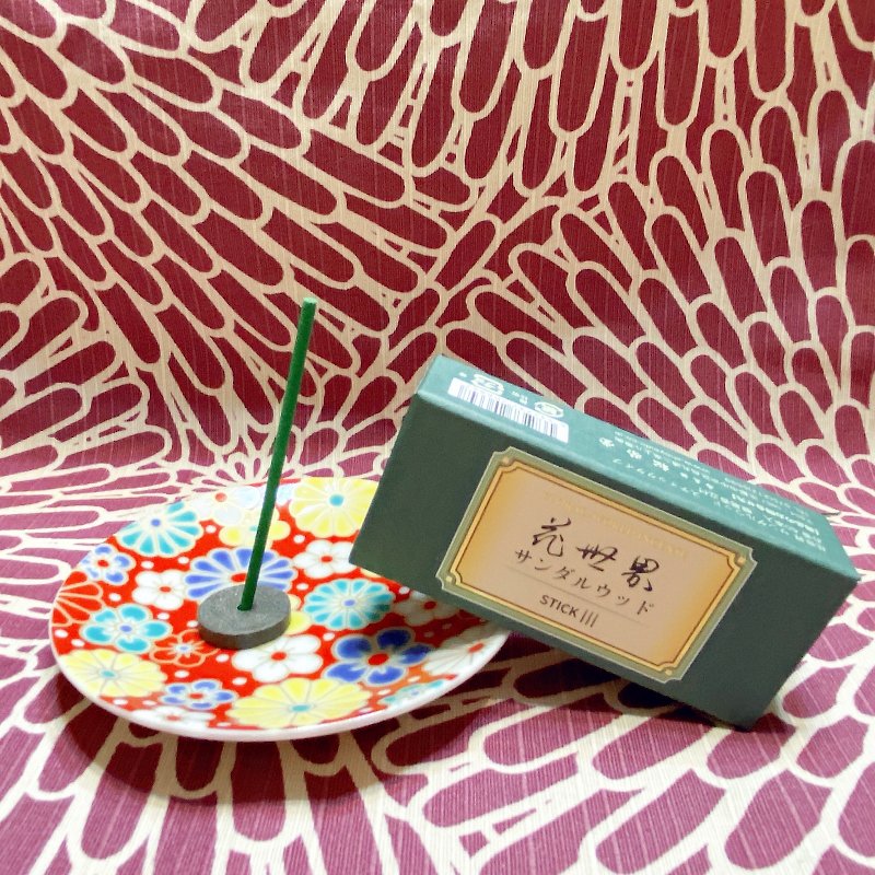 [Kyoto Shoeido] Thread Incense Flower World Series - Sandalwood (60 pieces/box) - น้ำหอม - วัสดุอื่นๆ 
