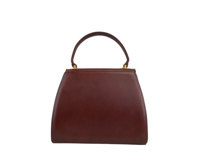 【GIVENCHY】 ハンドバッグ/ヴィンテージ/ブラウン 日本直送 名牌中古包 】GIVENCHY ジバンシィ ハンドバッグ