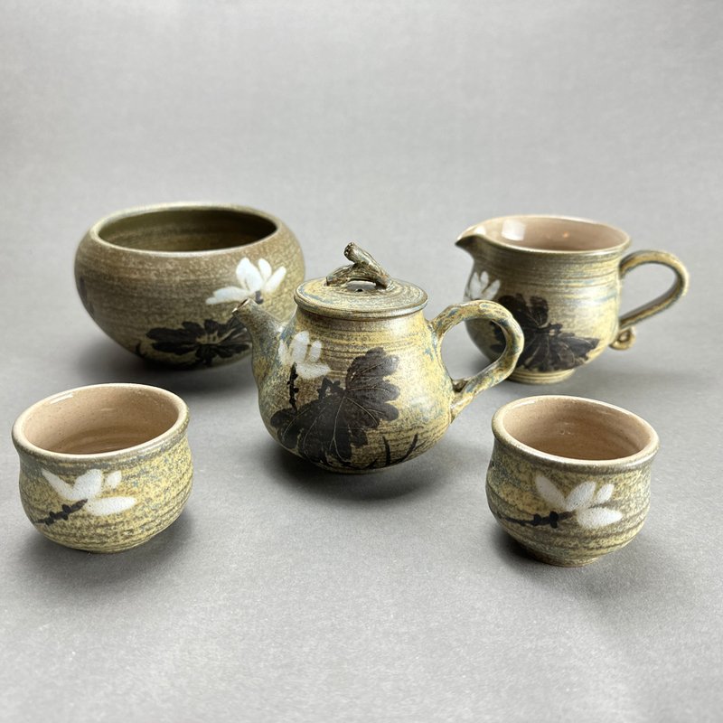 作品名稱 : 台灣【良時美器】有溫度的茶具02 - 茶壺/茶杯/茶具 - 陶 咖啡色
