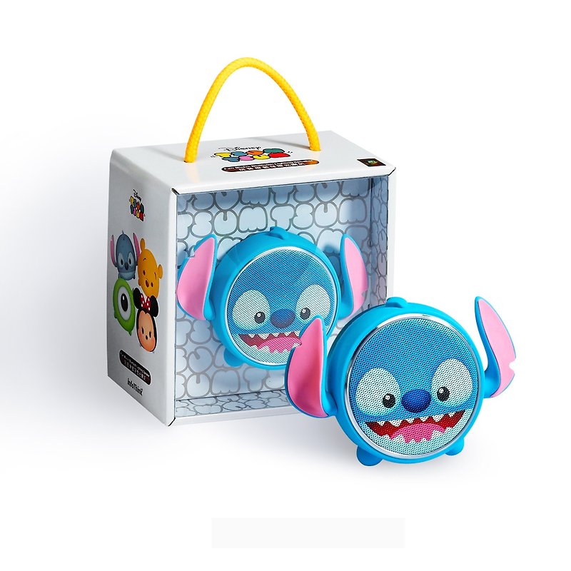 InfoThink TSUM TSUM Play Music Bluetooth Light Speaker - Stitch Stitch - ลำโพง - โลหะ สีน้ำเงิน