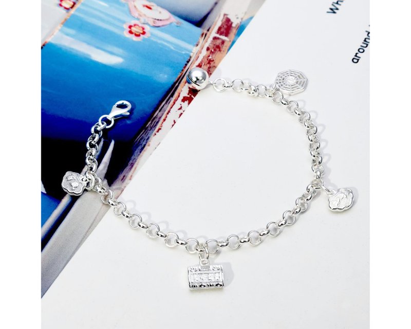 I Ji I 925 sterling silver baby bracelet - Baby Accessories - Sterling Silver Silver