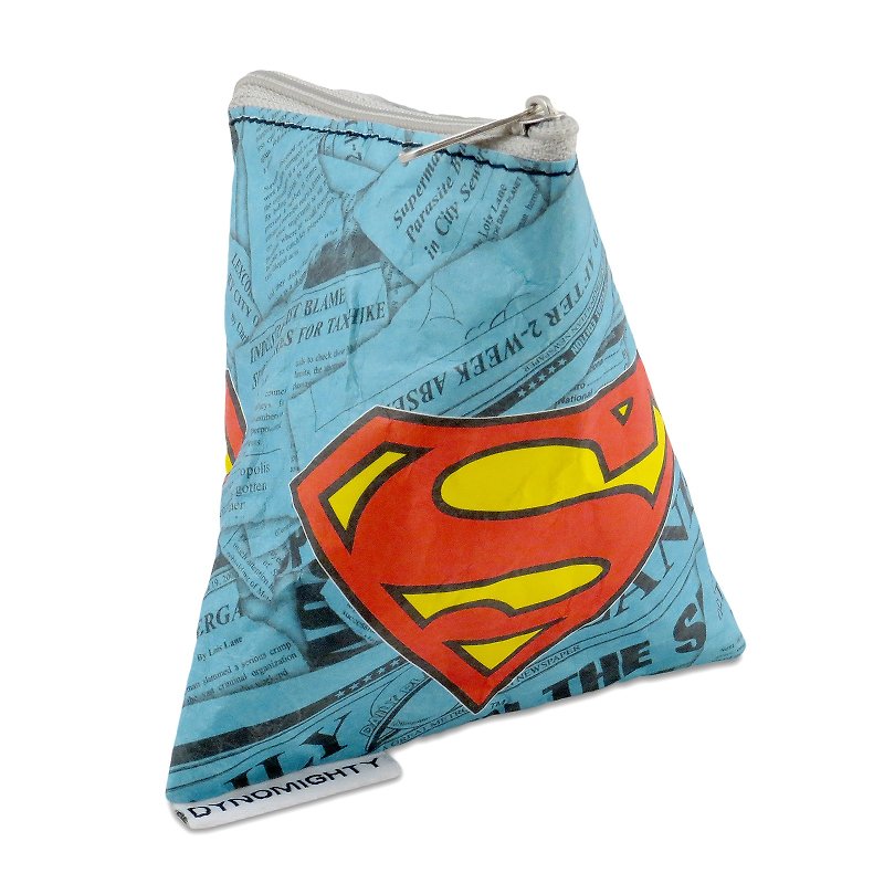 Mighty Stash Bag Purse -Superman Stash Bag - กระเป๋าใส่เหรียญ - กระดาษ 