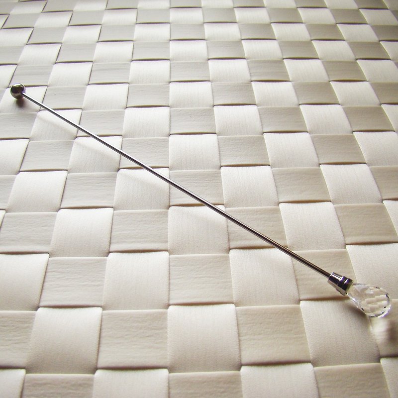 [Japan Shinko] Made in Japan-Afternoon Tea Crystal Diamond Series-Bare Diamond Stirring Rod - ช้อนส้อม - สแตนเลส หลากหลายสี