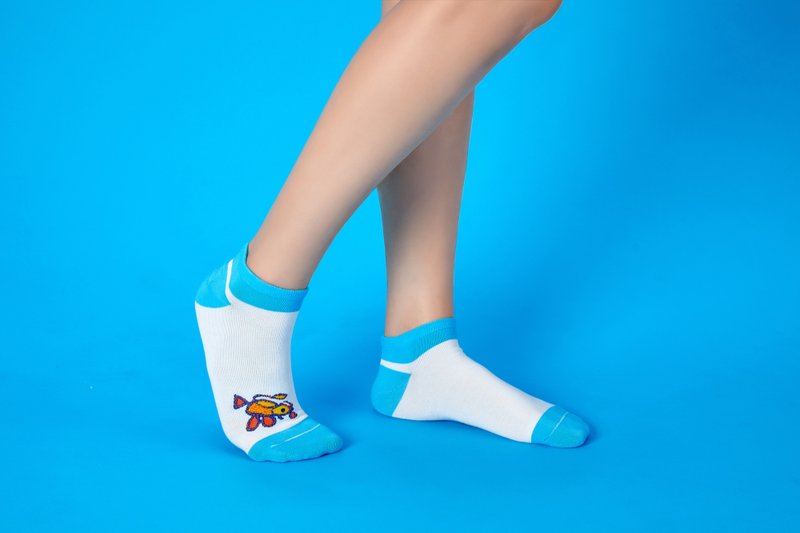 Simple Socks – Duck Crew Socks - ถุงเท้า - วัสดุอีโค 