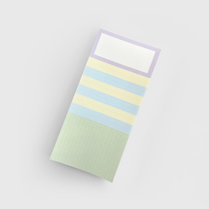 (Long) 3type | Memo Pad - กระดาษโน้ต - กระดาษ หลากหลายสี