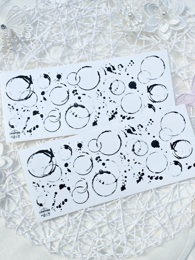 :Circlespot: Matte Transparent sticker - Stickers - Other Materials 