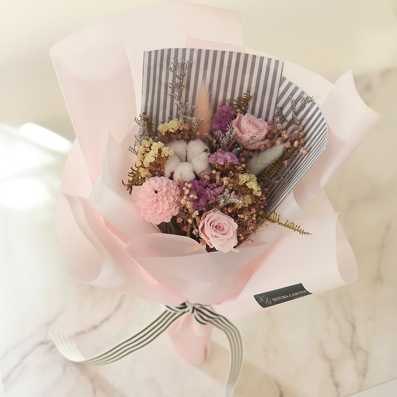 璎珞Manor*G15*Gift bouquet / eternal flower. Dry flower / Graduation season / Valentine's Day / Mother's Day - Dried Flowers & Bouquets - Plants & Flowers 